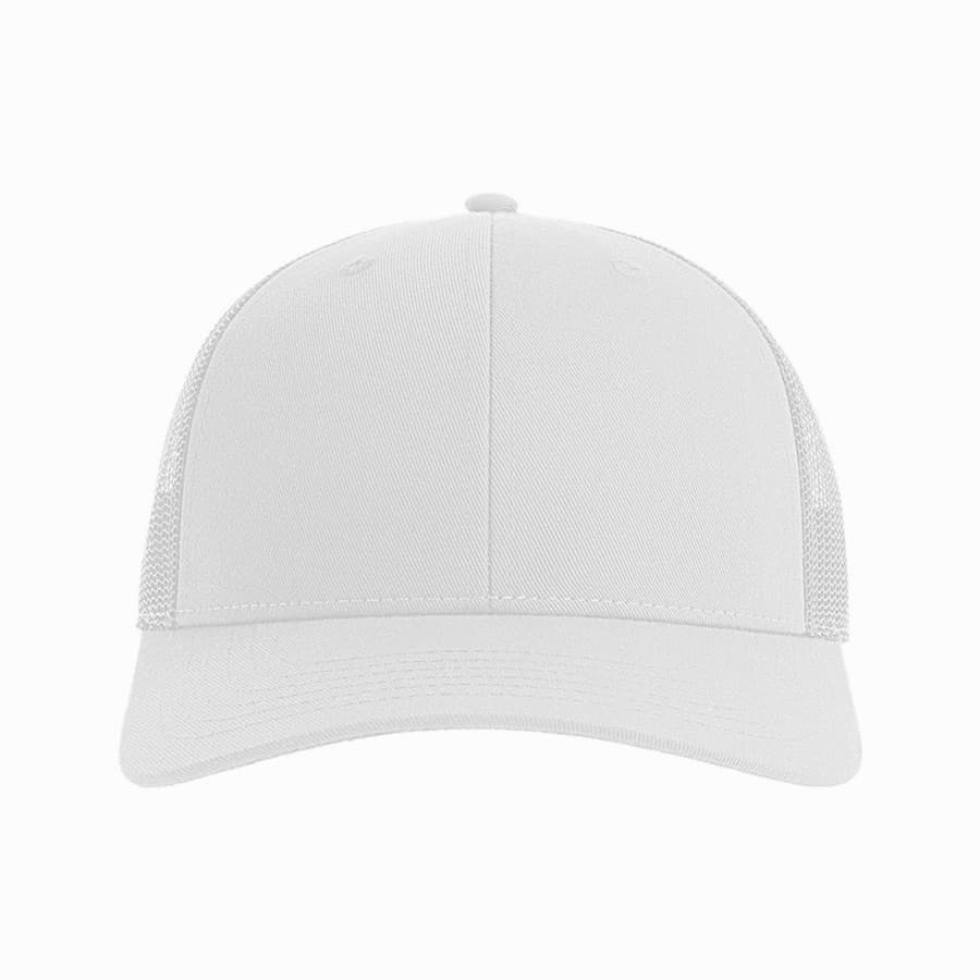 Бейсболка BRYCE, 6 клиньев, пластиковая застежка, переработанный полиэстер, белый-3