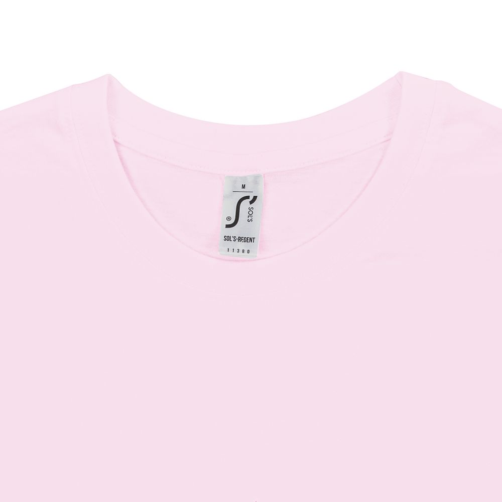 Футболка унисекс Regent 150, светло-розовая-3