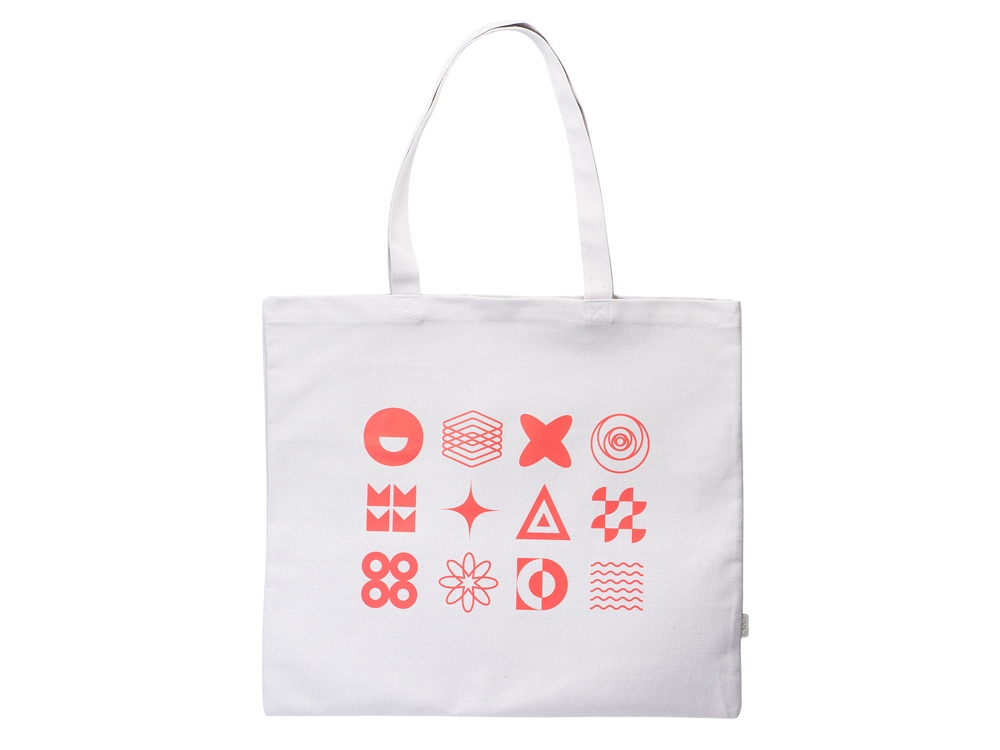 Сумка Rejenny из переработанного хлопка, светло-серый (термотрансфер)-0