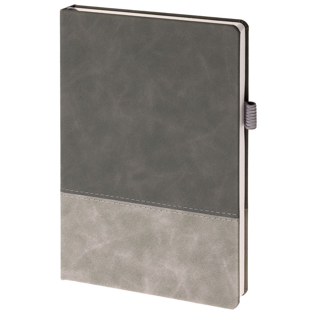 Ежедневник Horizon, недатированный, серый-1