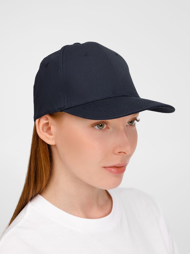 Бейсболка Apollo, темно-синяя-4