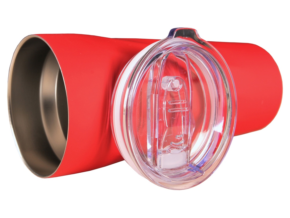 Термокружка FAMILY RADMIR, soft touch (Красный)-1