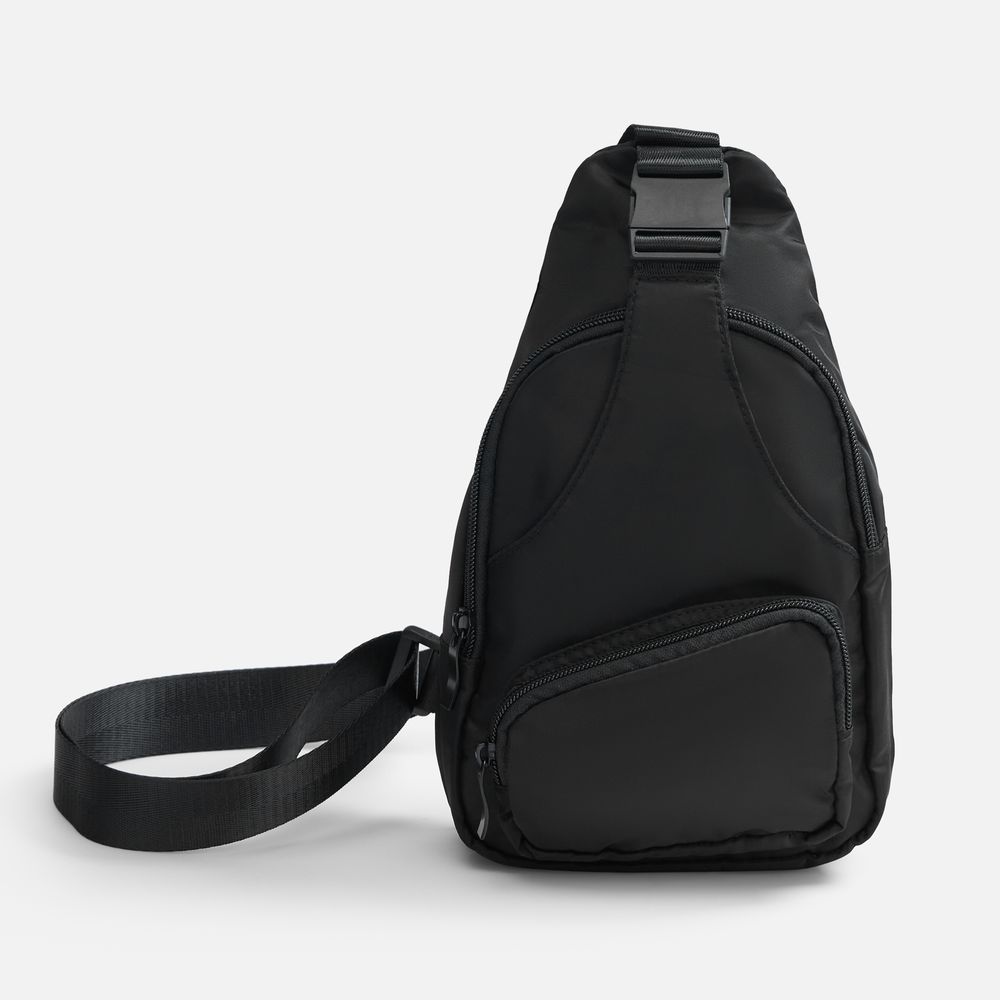 Спортивный кросс-боди рюкзак Bagventure, черный-0