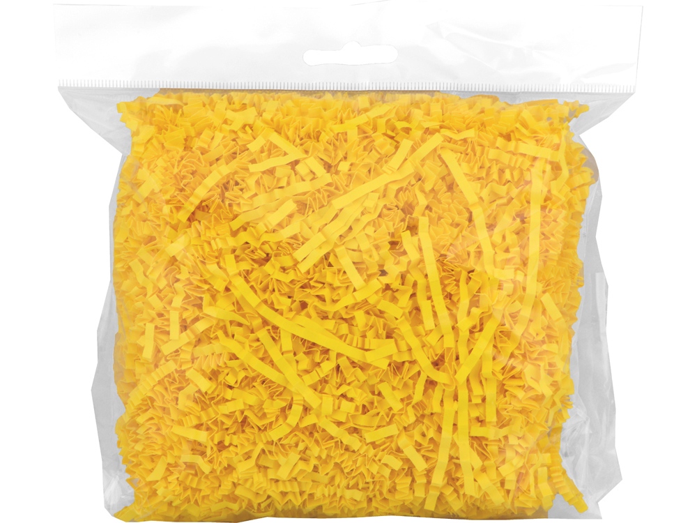 Бумажный наполнитель, 50 г., горчичный-1