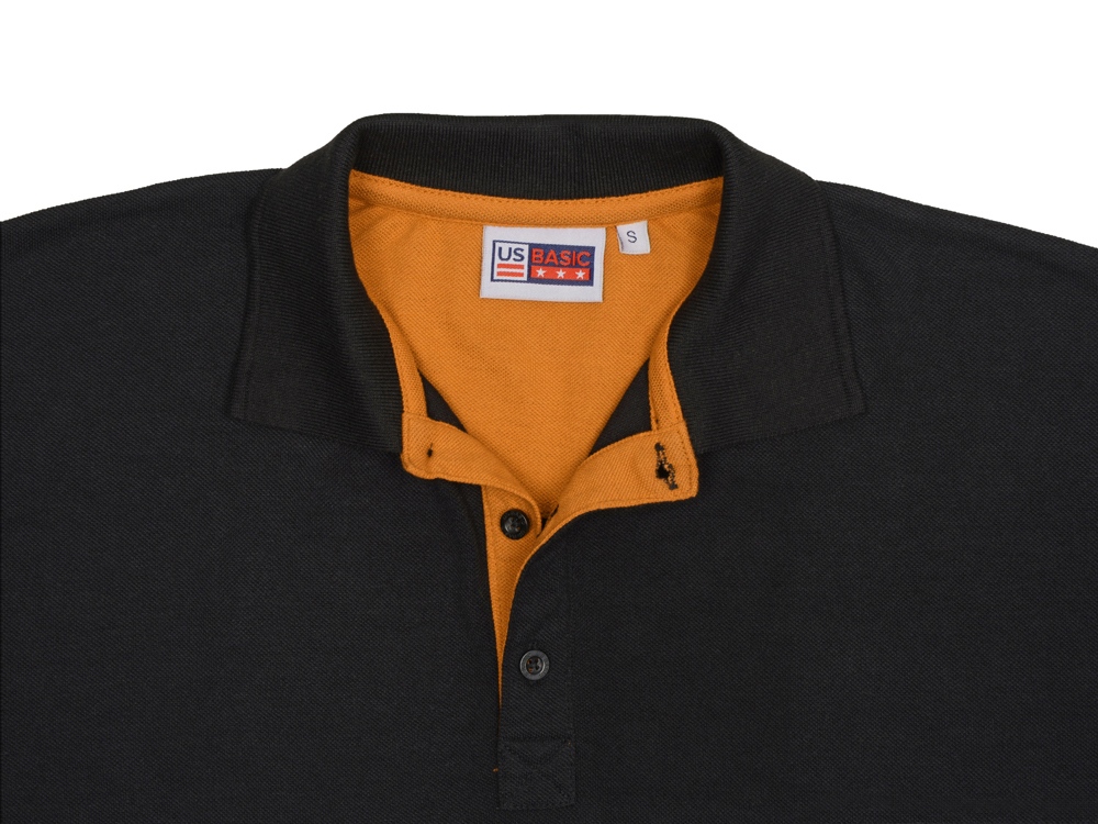 Рубашка поло Solo мужская, оранжевый-3