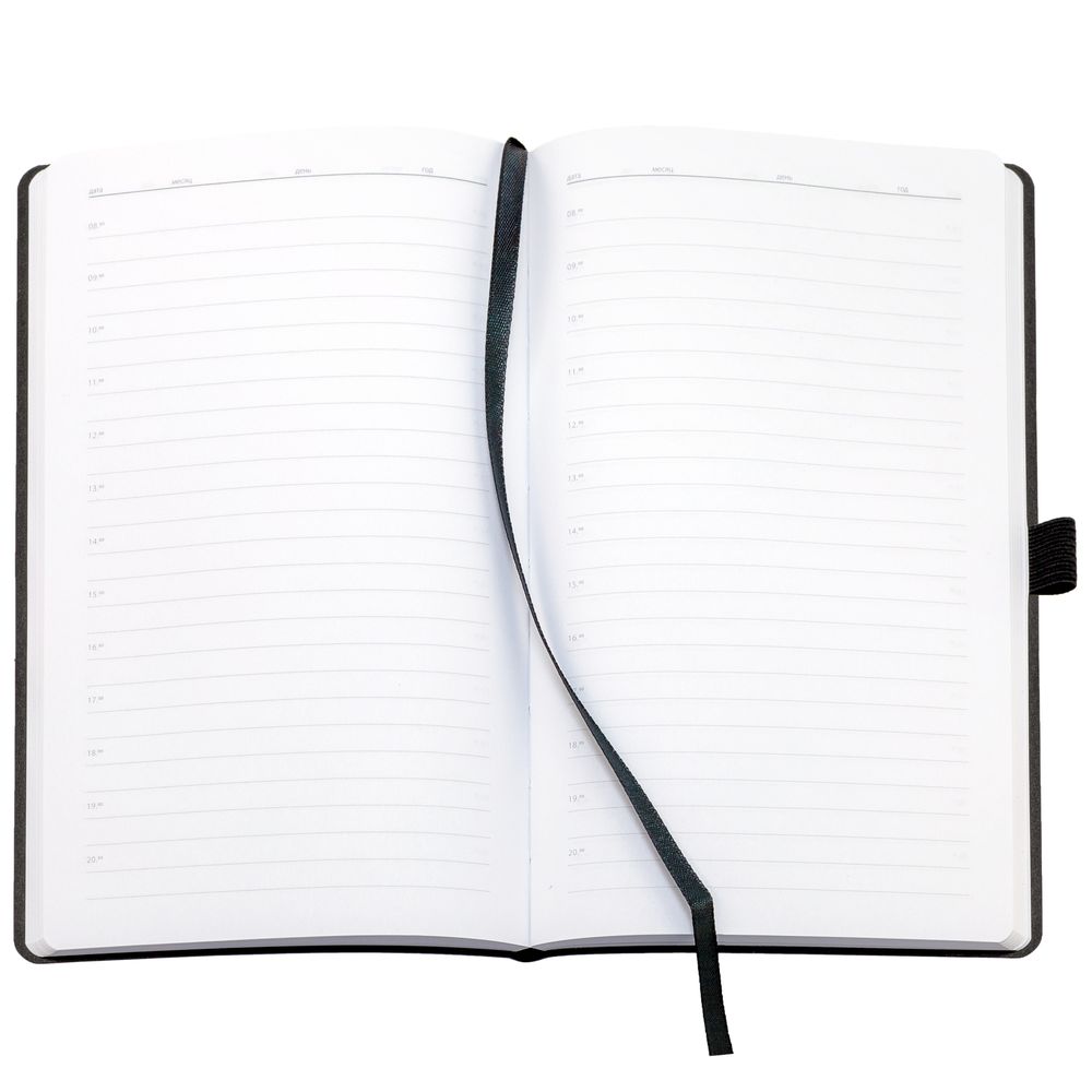 Ежедневник Nubuck Touch, недатированный, синий-4