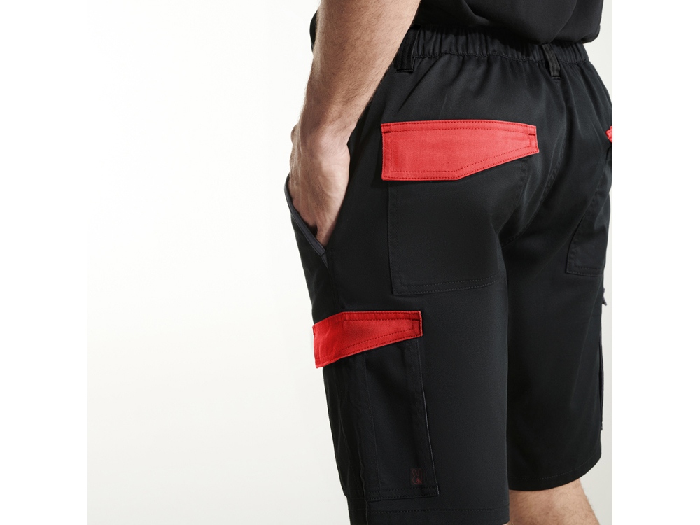 Шорты Tahoe, черный/красный-5