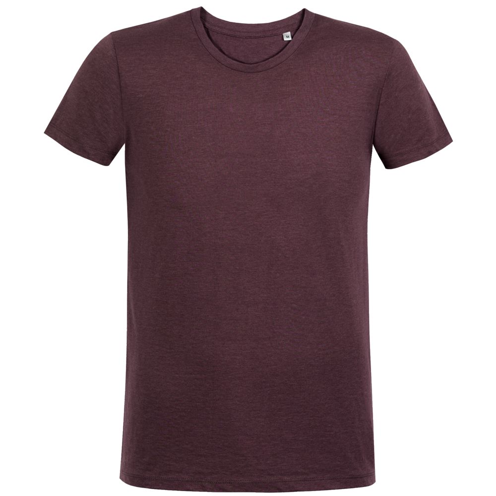 Футболка мужская Regent Fit 150, бордовый меланж-1