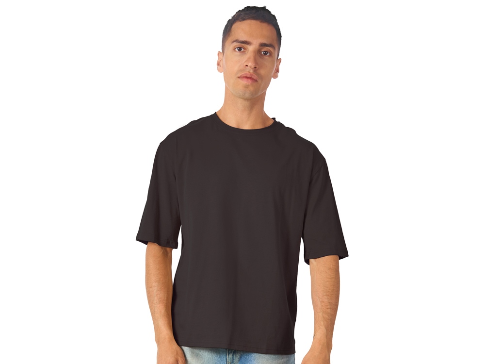 Футболка оверсайз Liyon унисекс, темно-серый-1