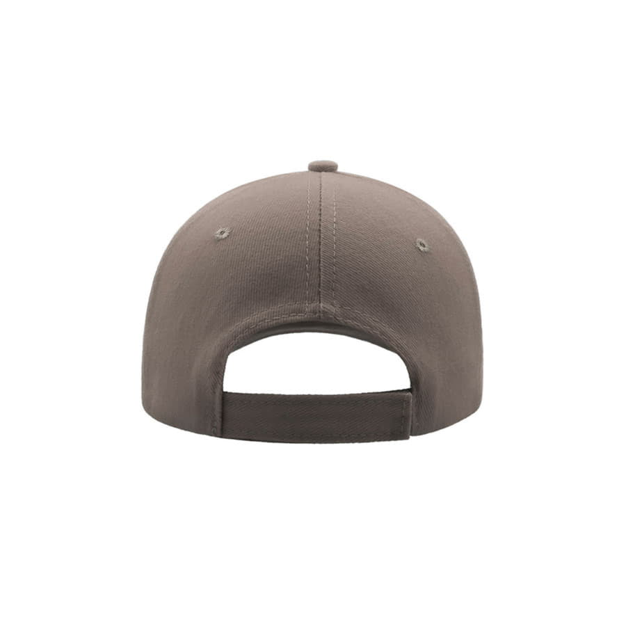 Бейсболка LIBERTY SIX, 6 клиньев, застежка на липучке, светло-серый-5
