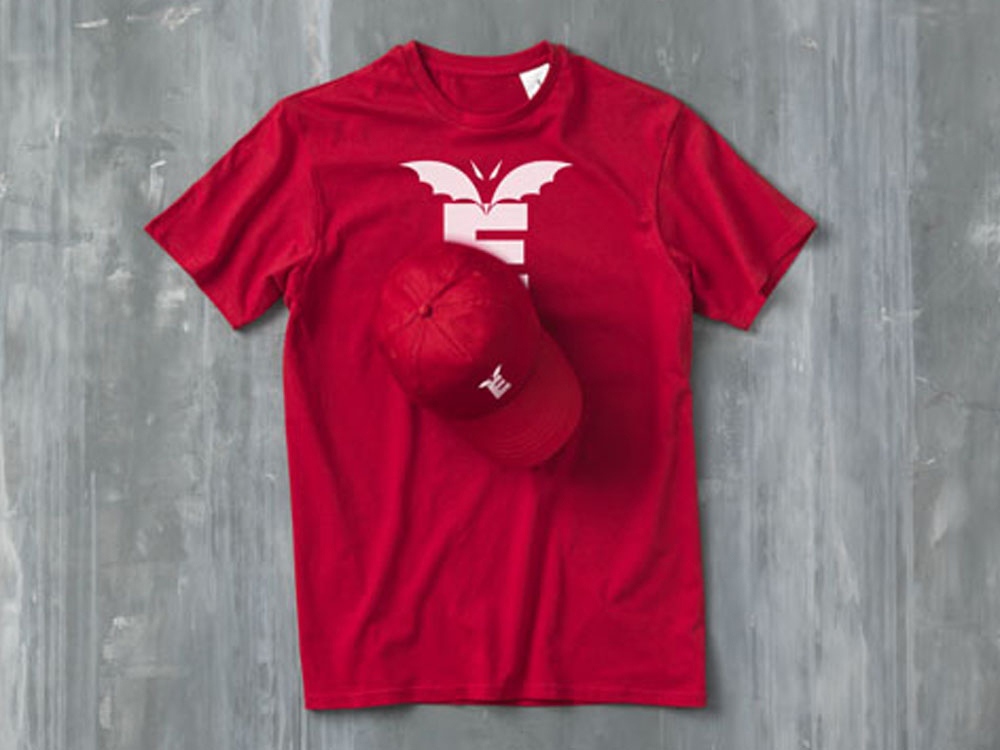 Кепка из 5 панелей Feniks, красный-3