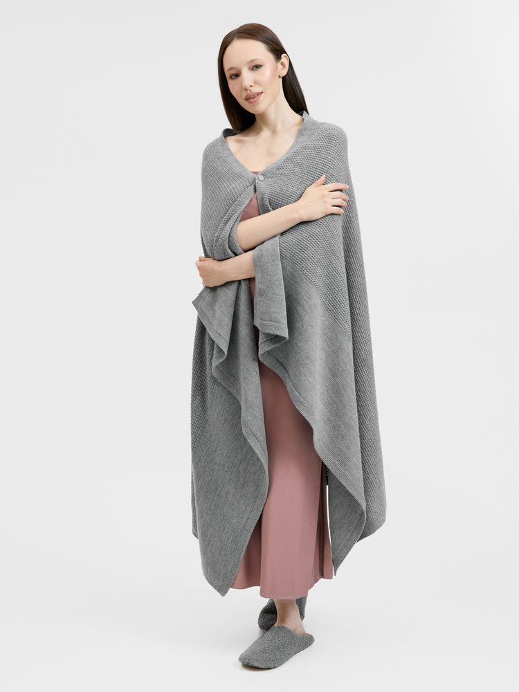 Плед Voyage в кофре, серый-4