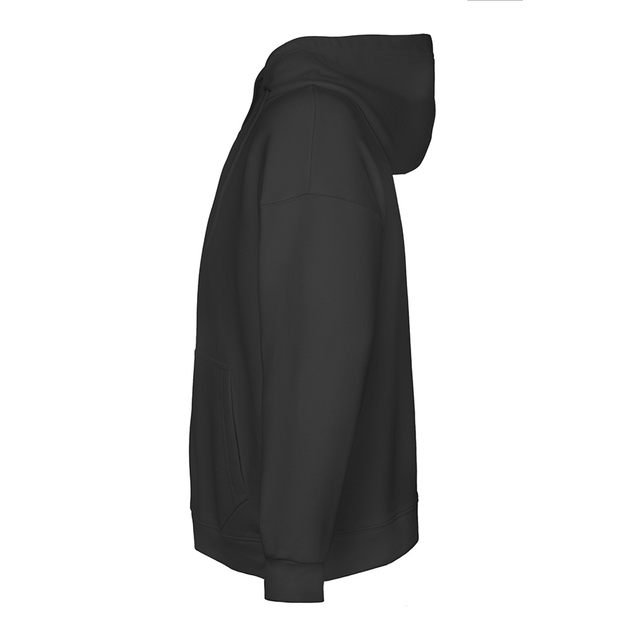 Толстовка мужская оверсайз MOHITO 280, черный-1