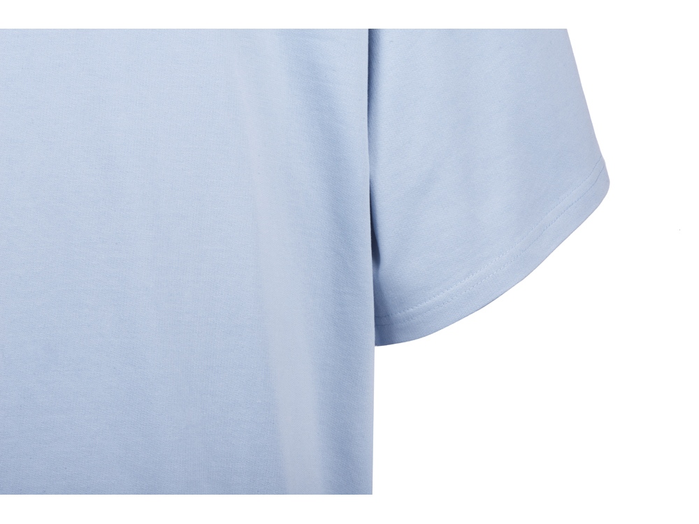 Худи оверсайз с коротким рукавом Warsaw унисекс, небесно-голубой-13