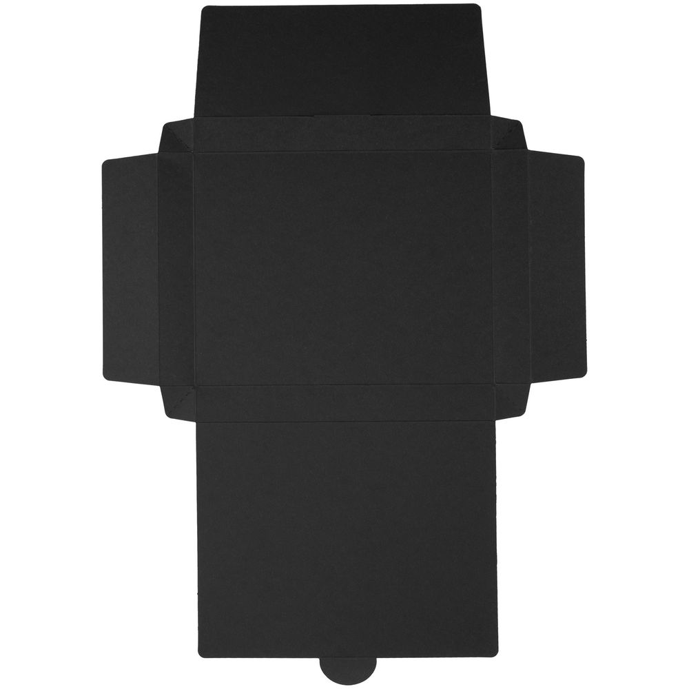 Коробка самосборная Flacky Slim, черная-3