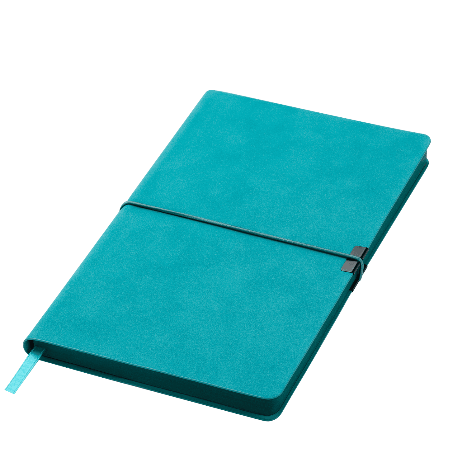 Ежедневник Ин Велюр (In Velour) недатированный, бирюзовый-0