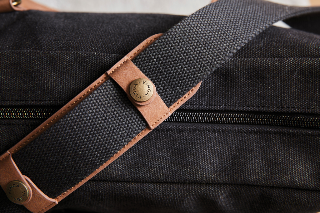 Сумка для ноутбука 16" VINGA Bosler из канваса черная-7