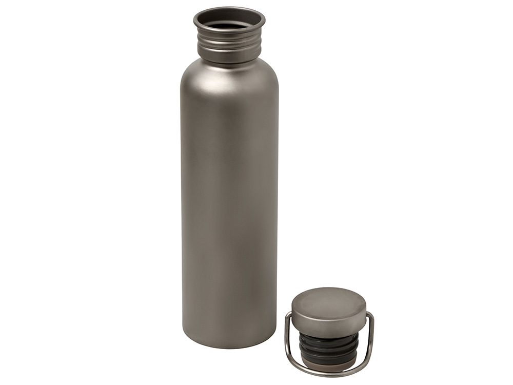 Бутылка для воды из титана Titan, 750ml, темно-серый-1
