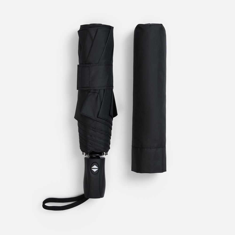 Зонт складной Brellix, черный-3