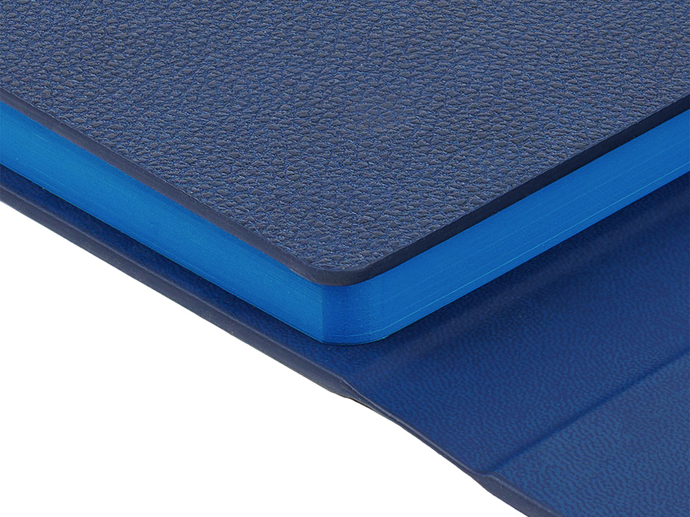 Ежедневник недатированный с магнитным клапаном А5 Venezia, темно-синий-2