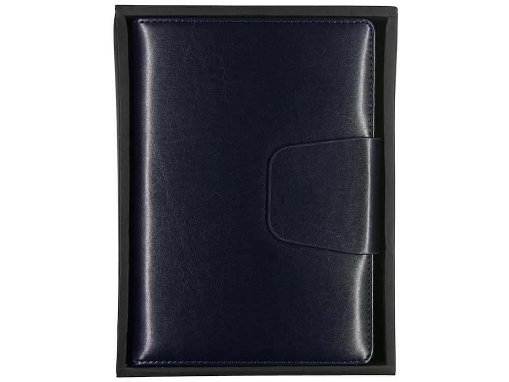 Ежедневник А5 недатированный Prestige, синий-6