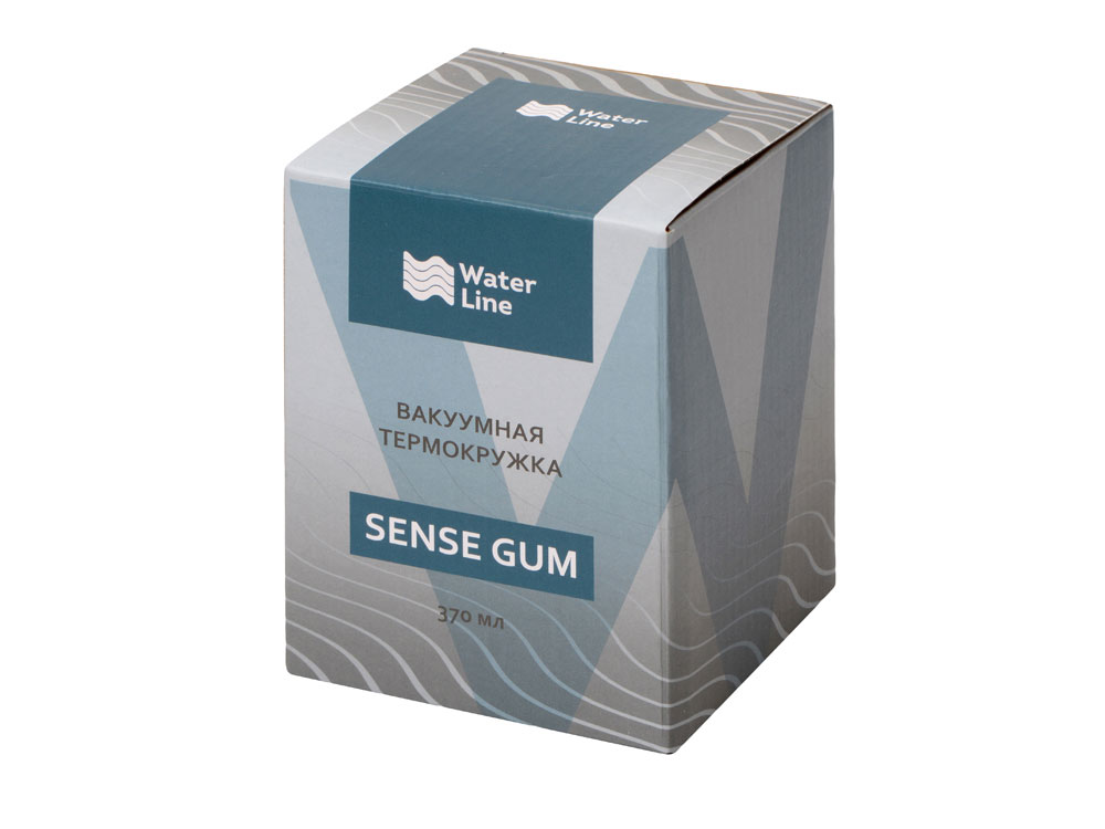 Термокружка Sense Gum, soft-touch, непротекаемая крышка, 370мл, зеленый-5
