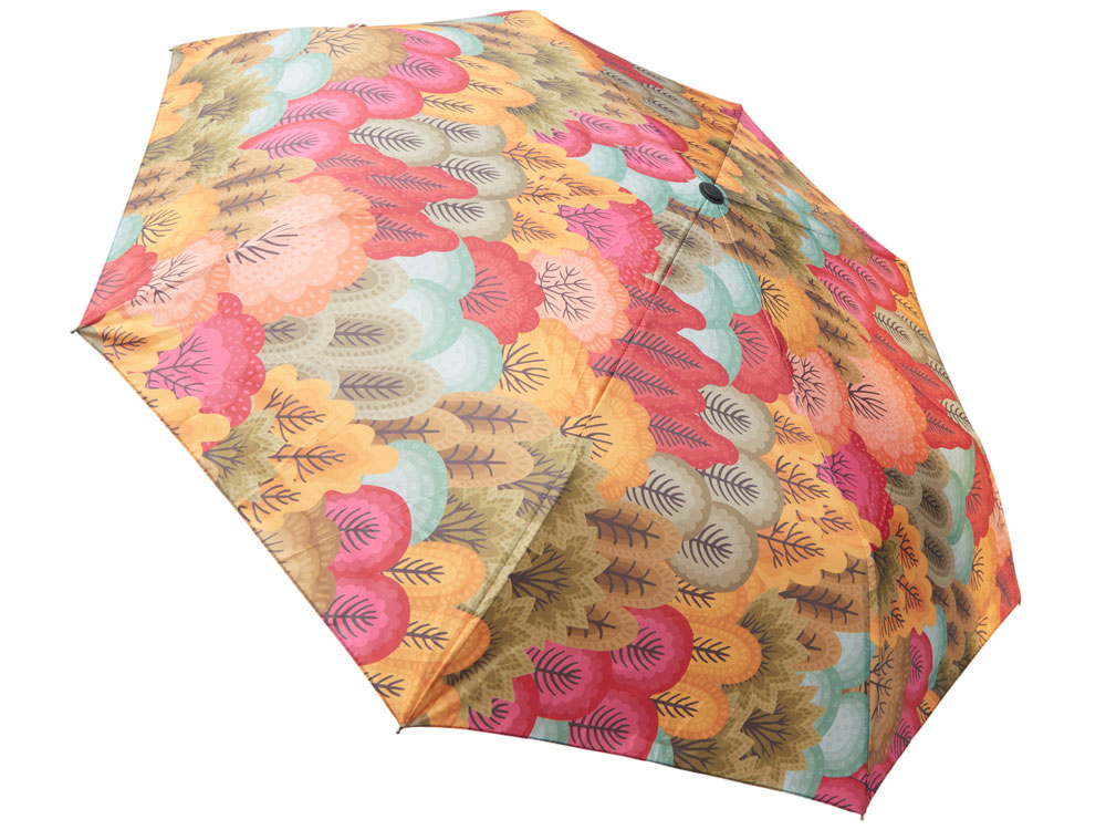 Зонт складной с возможностью полноцветной печати-1