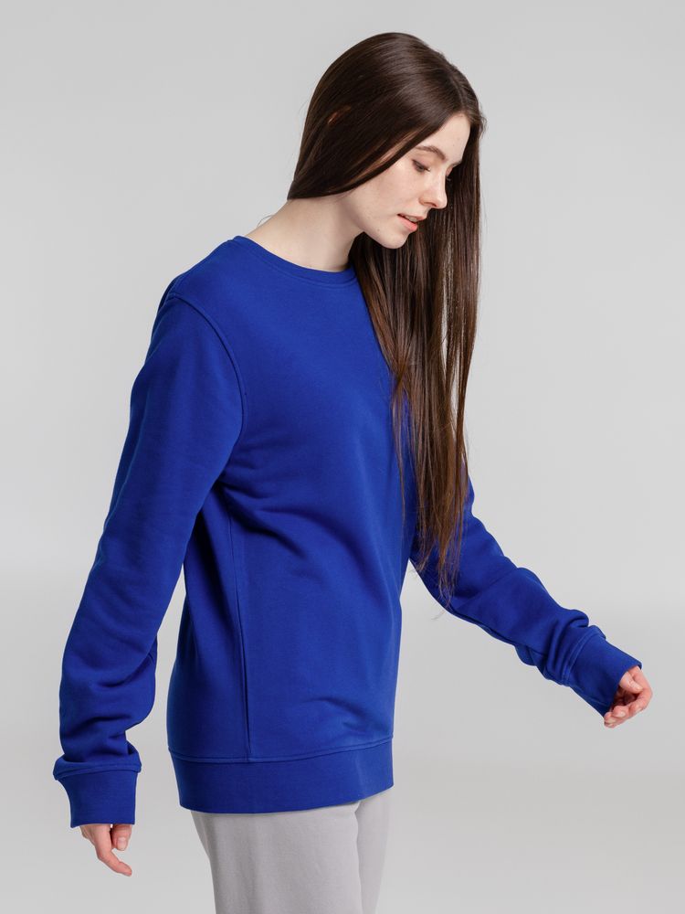 Свитшот унисекс BNC Inspire (Organic), ярко-синий-6