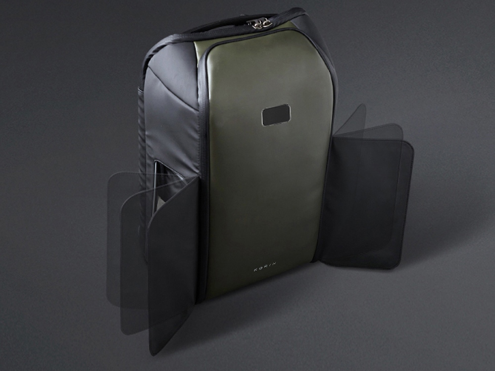 Атикражный рюкзак FlipPack для ноутбука 15.6, черный-1