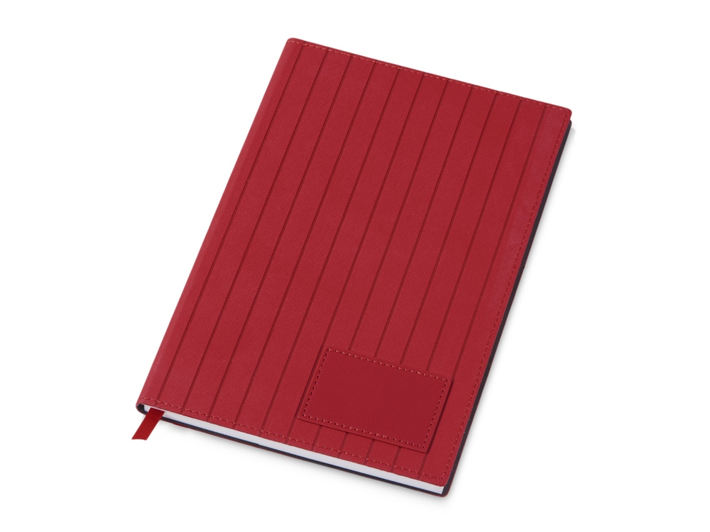 Блокнот А5 Bradbury, гибкая обложка, 80 листов 80 гр/м2 FSC бумага, красный-0