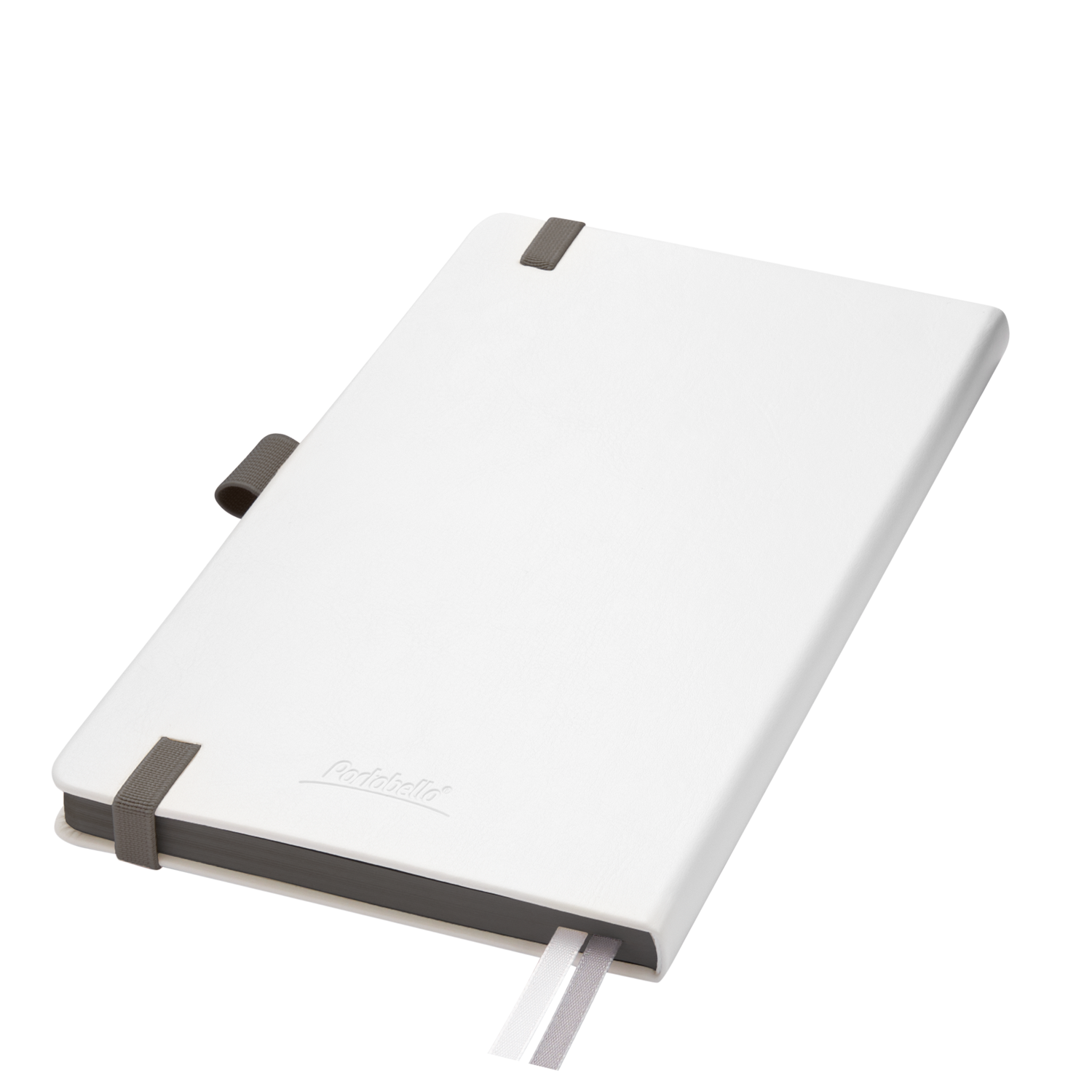 Ежедневник Arctic недатированный, белый/темно-серый-6