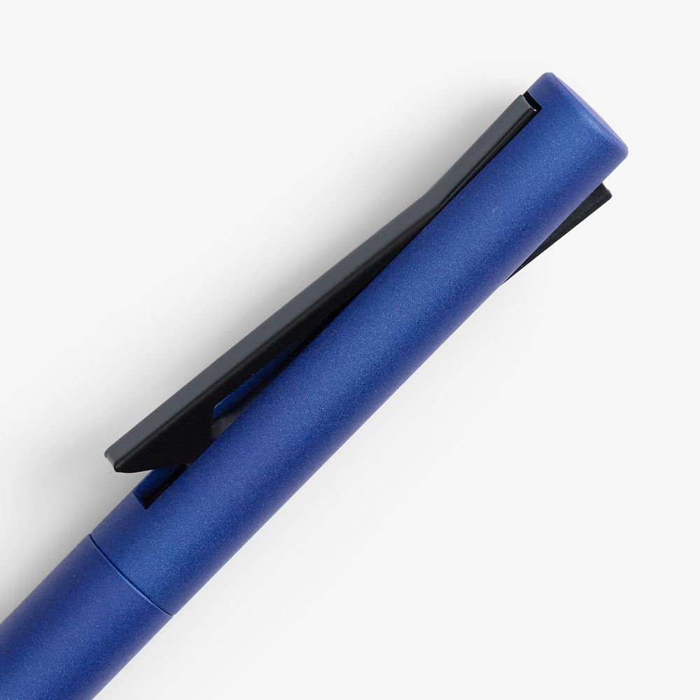 Ручка шариковая Snap, синяя металлик-2