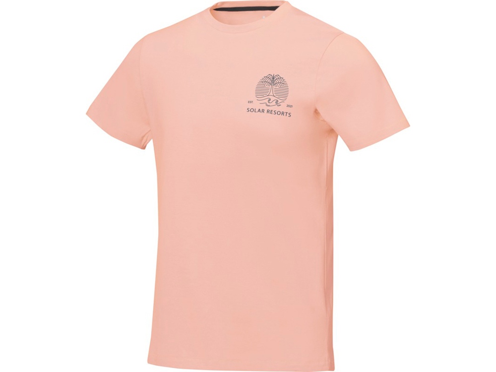 Nanaimo мужская футболка с коротким рукавом, pale blush pink-4