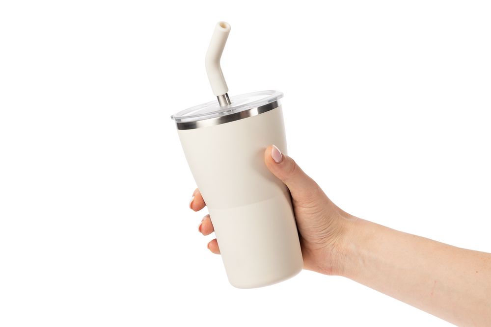 Термостакан Sapporo без логотипа, белый-4