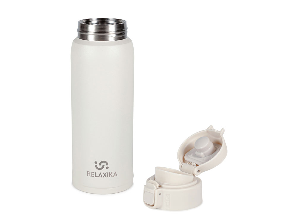Термокружка Relaxika 701, 480 мл, белый-4
