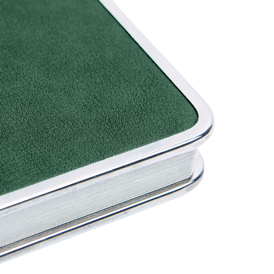 Ежедневник недатированный Montrose, формат А5, в линейку, зеленый-7