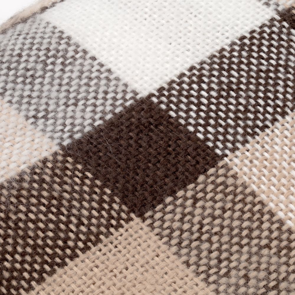 Плед Edinburgh, бежево-коричневый-2