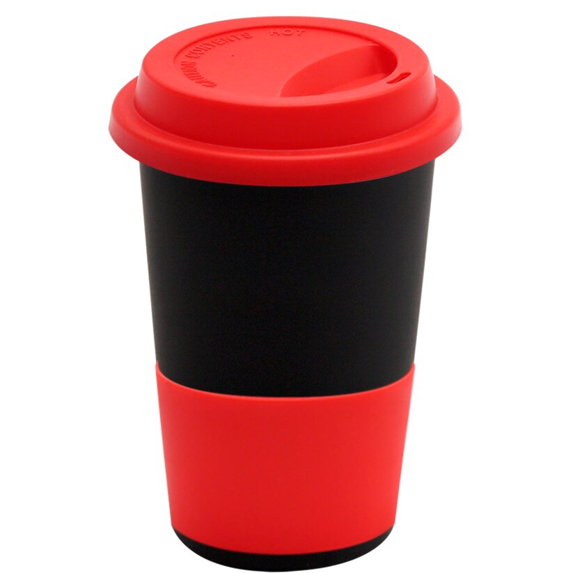 Кружка Magic To Go, Черный/Красный-0