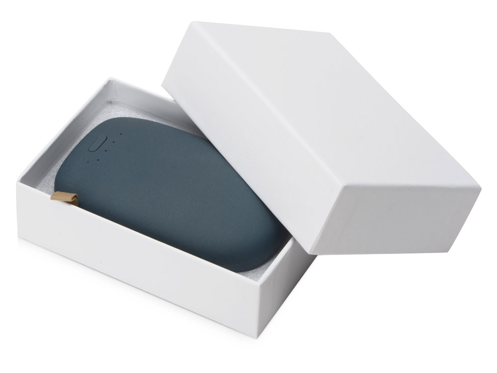 Внешний аккумулятор в форме камня Stone, 10400 mAh, темно-серый-8