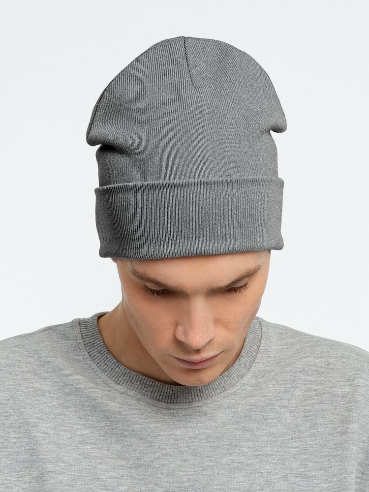 Шапка Real Talk, серая-2