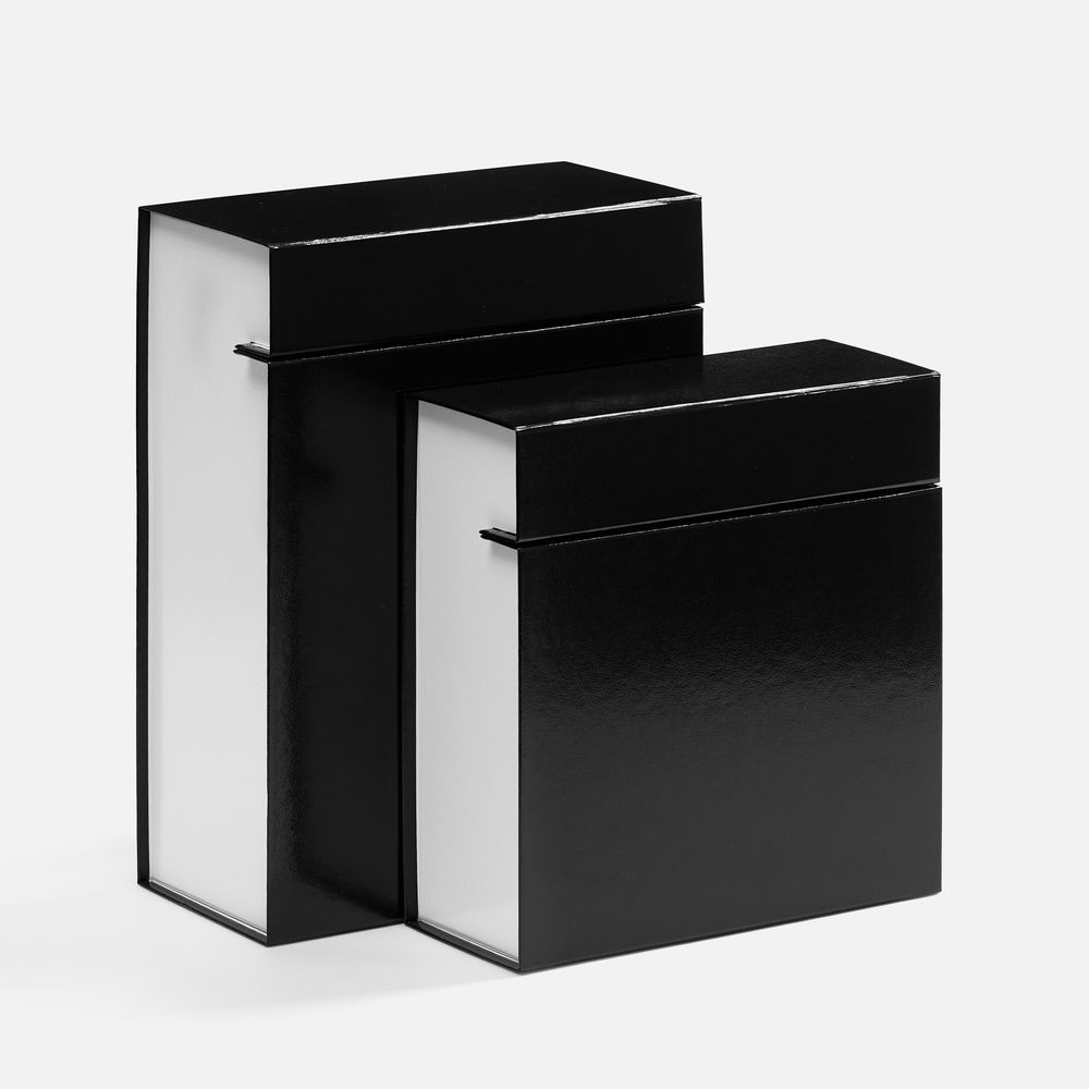 Коробка складная Wishful, M, черная-2