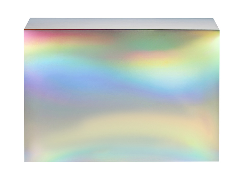 Подарочная коробка с голографическим шубером без печати Aurora, XL, 300х235х105 мм.-2