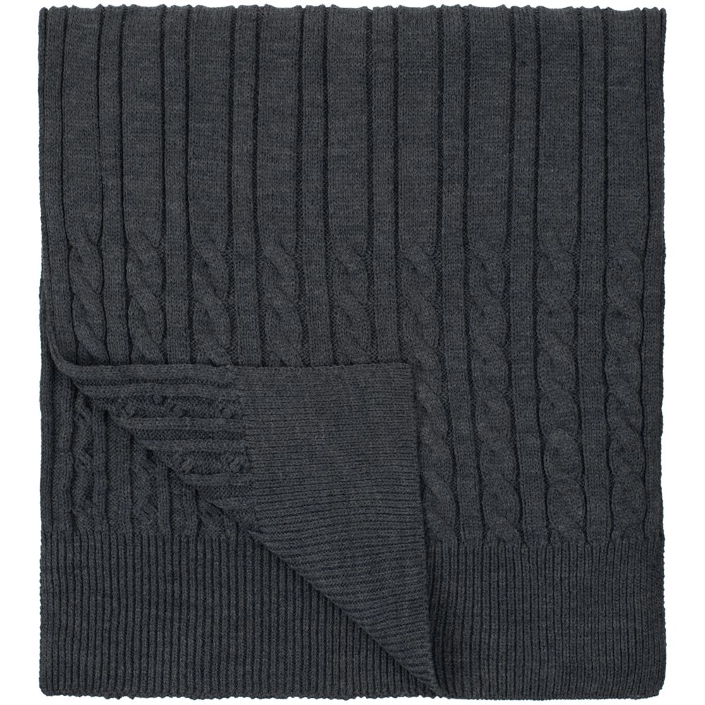 Шарф Heat Trick, темно-серый меланж-0