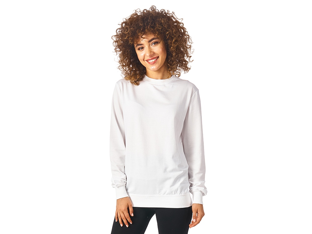 Свитшот Warsaw 220гр, унисекс, белый-2