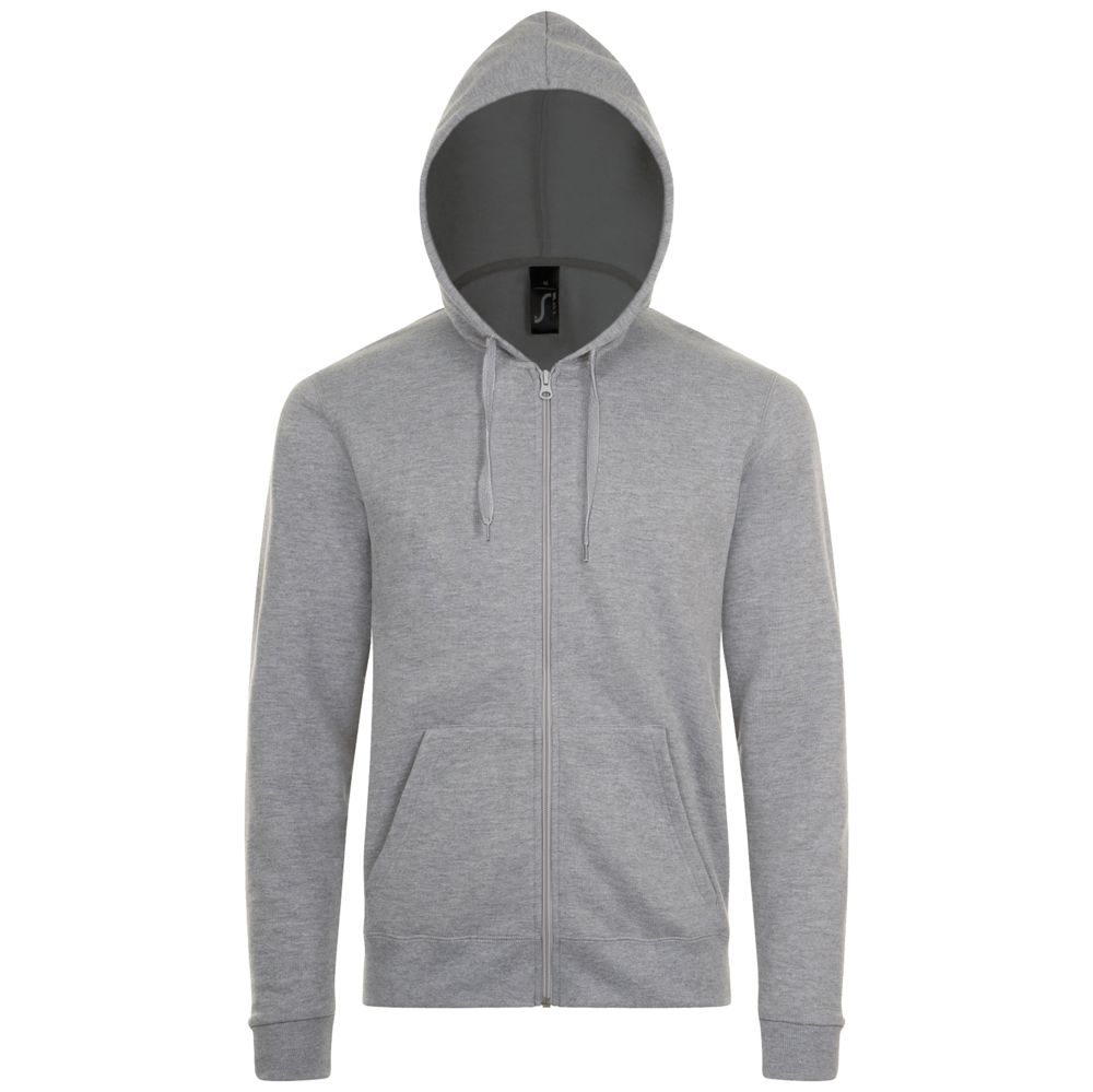 Толстовка унисекс Stone, серый меланж-1