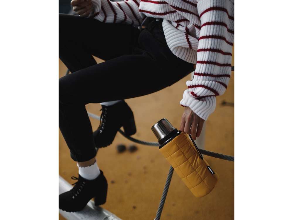 Чехол для термоса тм bobber, имбирный тоник. Артикул Jacket F-470 Ginger Tonic-2