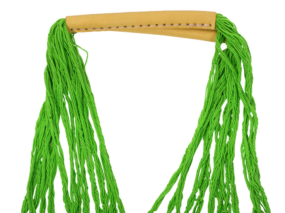 Авоська Dream L наплечная 25 литров с кожаными ручками, яблоко (9)-1