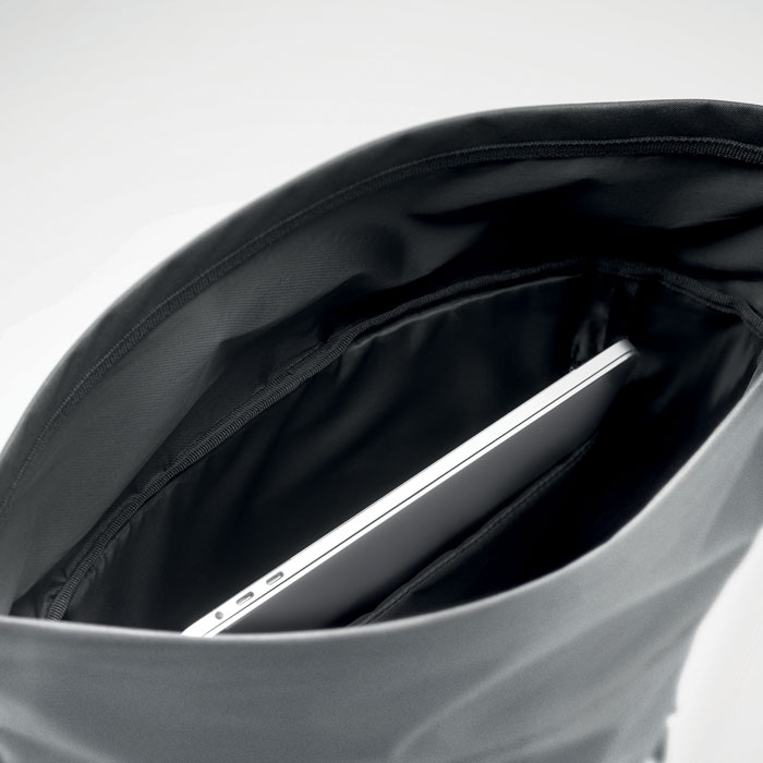 Рюкзак светоотражающий, тускло-серебряный-3