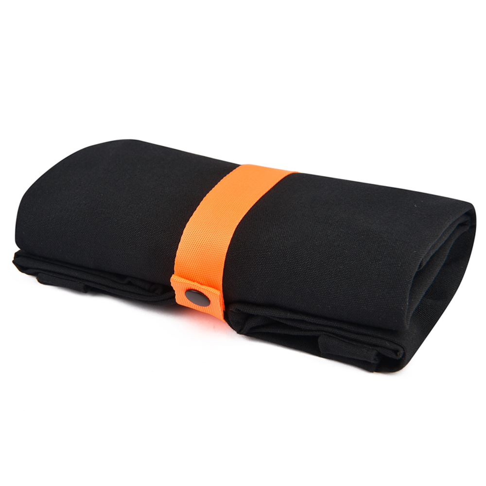 Сумка для покупок Rock’n’ROLL 260 г/м², Черный/оранжевый-7