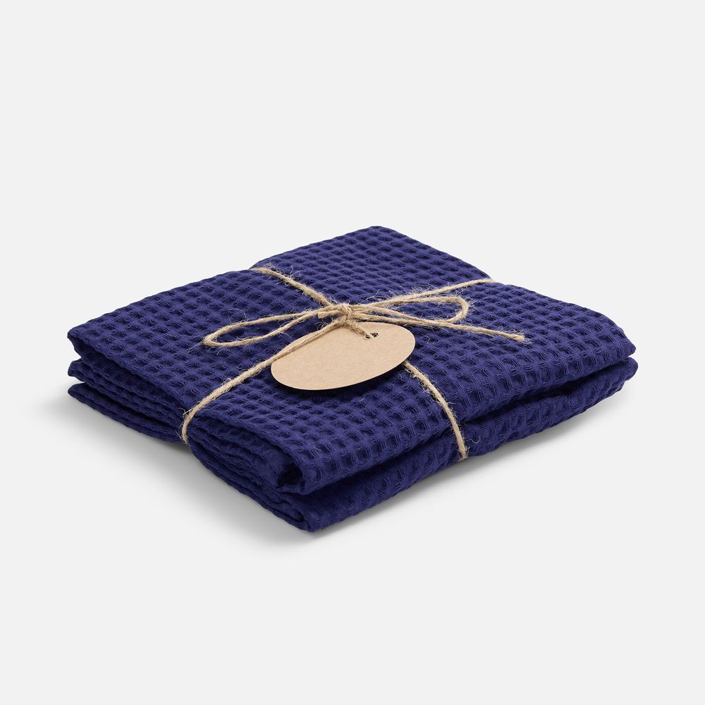 Набор кухонных полотенец Good Wipe, синий-0